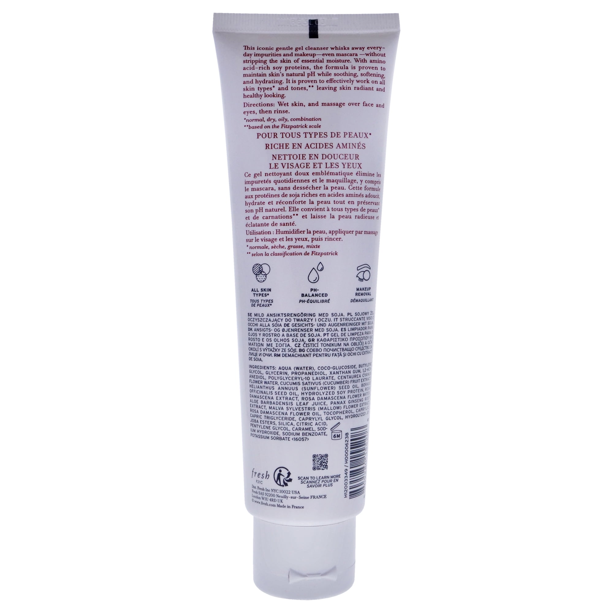 Fresh Soy Face Cleanser 5 oz