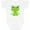 AA-White, variant on Inktastic Cute Frog, Green Frog, Frog Princess, Crown Girls Baby Bodysuit