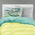 thumbnail image 2 of Watery Pelican Shrimp Crab and Oysters Fabric Standard Pillowcase, 2 of 2