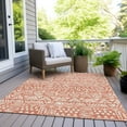 thumbnail image 6 of Addison Rugs Chantille Indoor/Outdoor Transitional Southwest Coral Washable Rectangle Rug, 9' x 12', 6 of 6
