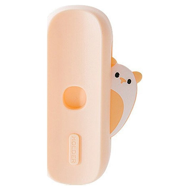 Advancent Soporte para cepillo de eléctrico Estante de almacenamiento para ahorrar espacio Soporte a prueba de humedad Juegos de accesorios de baño Rosado