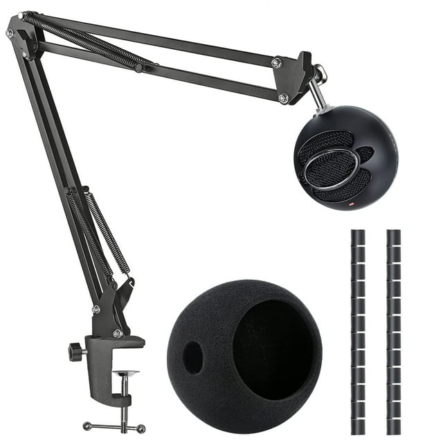 Soporte tipo brazo para micrófono con filtro antipop para Blue Snowball iCE