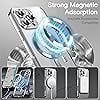 thumbnail image 4 of JETech Soft Clear Case for iPhone 16 Pro 6.3-Inch, Camera Lens Full Protection, Compatible with MagSafe Wireless Charging, Shockproof Electroplated TPU Phone Cover (Silver), 4 of 6