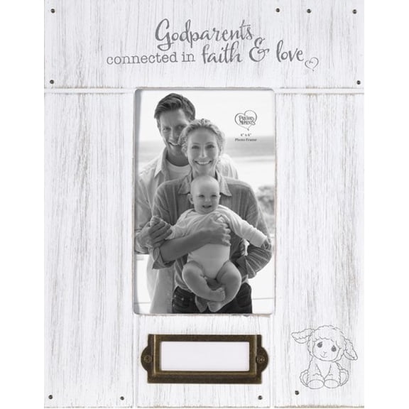 Photo Frame-Godparents (Holds 4 x 6 Photo)