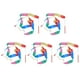 thumbnail image 1 of EeaseMX cintas de colores para gimnasia rítmica de 2 metros (patrón de llamas), 1 of 8