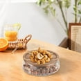 thumbnail image 4 of 70oz Clear Glass Candy and Nuts Serving Container, Glass Salad Bowl with Wooden Lid Round Food Storage Platter Snack Tray Food Storage Box for Home Kitchen Party Candy Nuts Fruit, 4 of 8