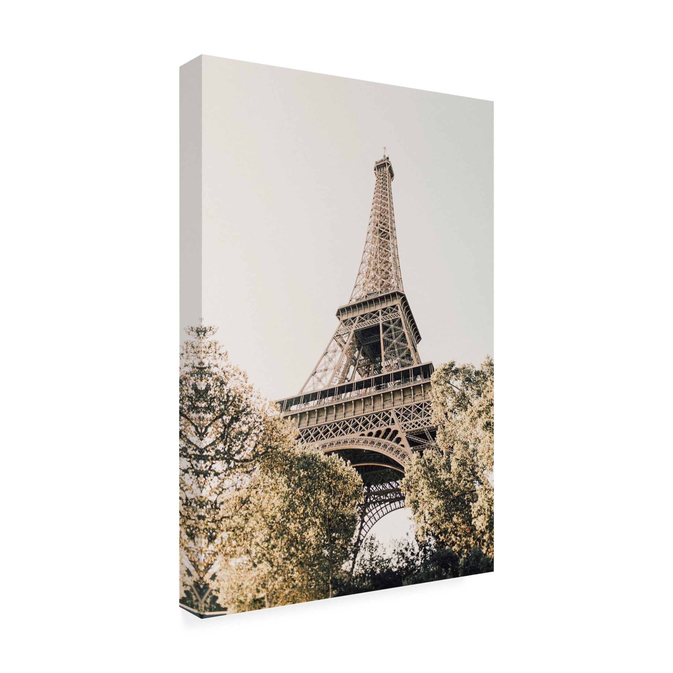 Canvas Wall Art - Krista Broadway 'Paris' Wall Art for Living Room, Bedroom, or Office Décor by Trademark Fine Art - 12 x 19 Inches