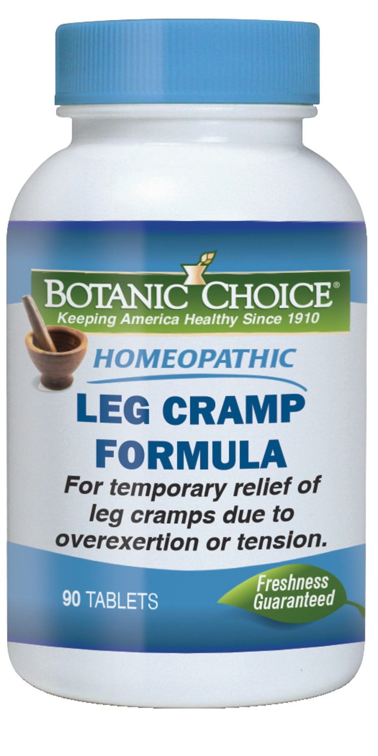 Botanic Choice Homeopathic Leg Cramp Formula Tablets, 90 Ct