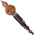 thumbnail image 1 of Bamboo Flute Hulusi 3 Tone Gourd Flauta Crashproof Calabash Hulusi Folk Musical Instruments Professional Cucurbit Flauta Chin, [Energy Class A], 1 of 6