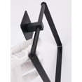 thumbnail image 3 of 1pc Paper Towel Holders, Easy Tear Under Cabinet Paper Towel Holder With Damping Function, Self Adhesive Wall Mount Rack, Bar For Kitchen, Pantry, Sin, 3 of 4