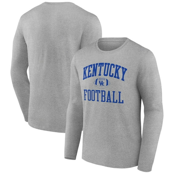 Men's Gray Kentucky Wildcats First Sprint Team Long Sleeve T-Shirt
