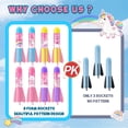 thumbnail image 3 of Rocket Launcher for Kids, Unicorn Launcher with 8 Rockets, Outdoor Toys for Kids 3 4 5 6 7 Year Old Girls, Rocket Unicorn Toy Gifts for Girls Ages 3+, 3 of 7