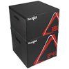 Yes4All Soft Plyo Box / Plyometric Jump Box Adjustable Plyo Box / Foam Plyo Box for Jump Training, Fitness and Conditioning (18 + 24 inch, Black)