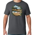 thumbnail image 1 of Mens Manu Bay Surf Company PARADISE SURF SHACK MARLIN T-shirt, 5XL Charcoal Grey, 1 of 3