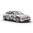 thumbnail image 6 of Rwraps Graffiti Red Free Style Matte Vinyl Film Wrap 59in x 10ft Vinyl Vehicle Car Film Sheet Roll, 6 of 9
