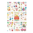 thumbnail image 3 of Toorise Easter Window Stickers 9 Sheets Cute Cartoon Bunny Window Decals Colourful Static Cling Sticker Reusable PVC Easter Decals Party Decorations for Windows Mirrors and Glass Doors, 3 of 11