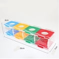 thumbnail image 4 of Caja de monedas colorida para pájaros, moneda de separación de colores de loros, caja de monedas con separación de colores de pájaros, juguetes de entrenamiento para loros, Ultra sensible, 4 of 6
