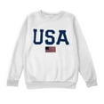thumbnail image 6 of DondPO Hoodies for Women Oversized USA Sweatshirt Women's Long Sleeve Casual Pullover Sweatshirt for Women Oversized Sweatshirt for Women White XS, 6 of 6