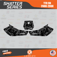 thumbnail image 4 of Kalair GFX Graphics Kit for Yamaha TTR90 (2000-2008) Shatter Series, 4 of 5