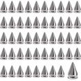 thumbnail image 1 of Spike and Studs Kit 100pcs Spikes Studs for Clothing Cone Leather Rivets Screwback Screw Rivet for Fabric Leather Work 7×10mm, 1 of 4