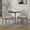 Beige, variant on MDQMD Black Dining Chair Set of 4,Chenille Dinning Chairs with Wood Legs,Modern Dining Room Chair with T-Shaped Backrest for Living Room