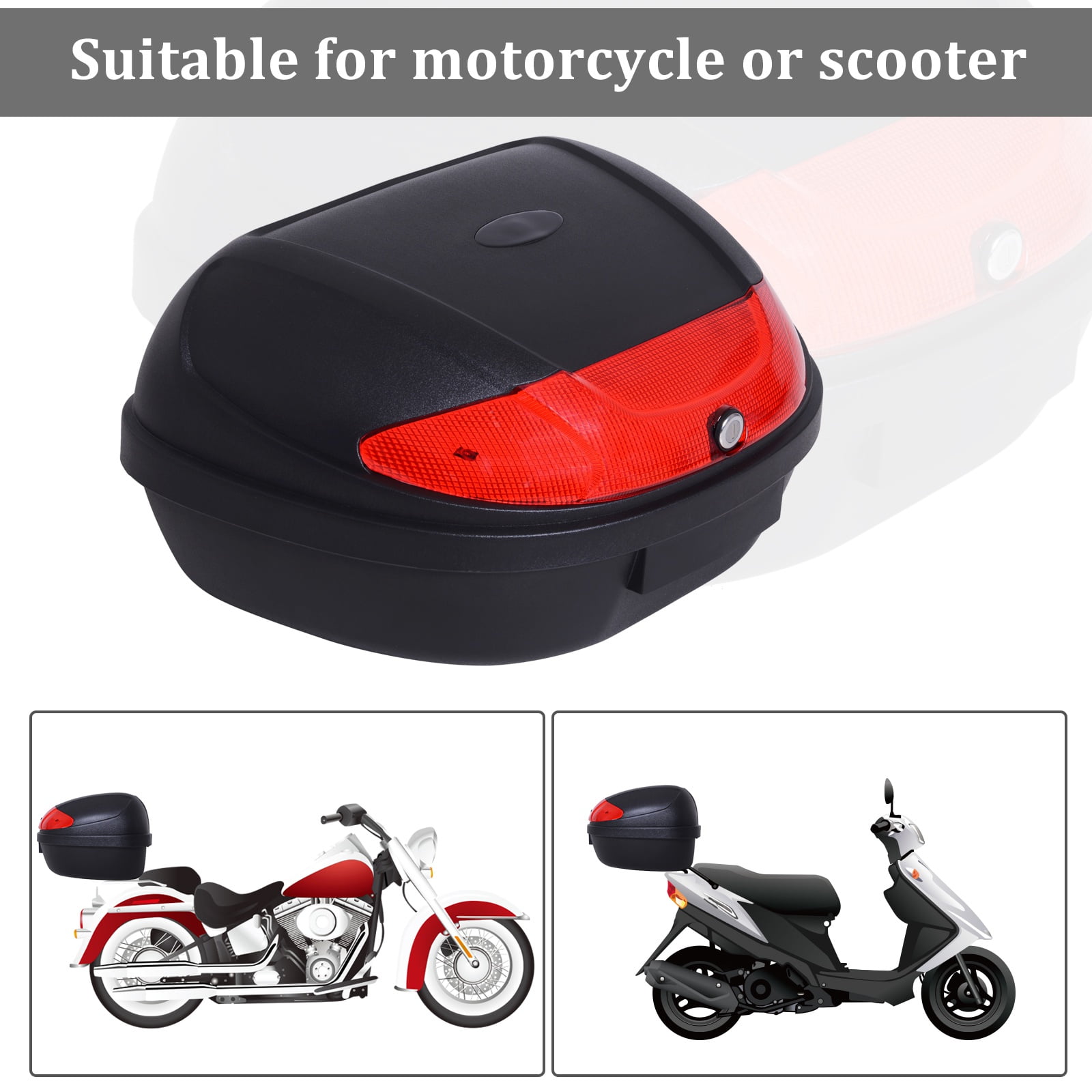 helmet storage on motorcycle