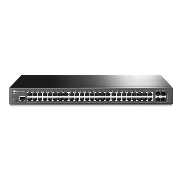 TP-Link JetStream T2600G-52TS - Commutateur - Géré - 48 x 10/100/1000 + 4 x Gigabit SFP - Monté sur Rack