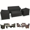 thumbnail image 1 of 4pcs/set Patio Furniture Cover Set, Heavy Waterproof Outdoor Furniture Cover Set,, 1 of 3