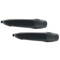 thumbnail image 3 of ECCPP Door Handles Exterior Outside Outer Rear Driver Passenger Side for 2004-2010 for Toyota Sienna 2005-2012 for Toyota Tacoma Black(2pcs), 3 of 5