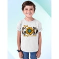 thumbnail image 3 of With God All Things Are Possible Easter Matthew 19:26 Christian Bible Verse Youth T-shirt, Youth M, White, 3 of 5