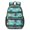 Bigfoot and Guitar, variant on Bigfoot and Banana Green Pattern 17" School Backpacks for Teens,Waterproof Oxford Fabric,S-Shape Padded Straps for School,Travel,Hiking,Camping
