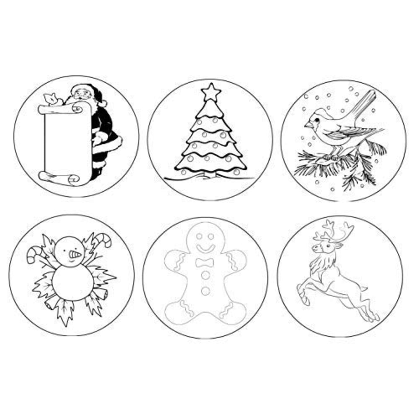Oak Creek Trading Company Christmas Ornaments Craft Kit - 12 Piece