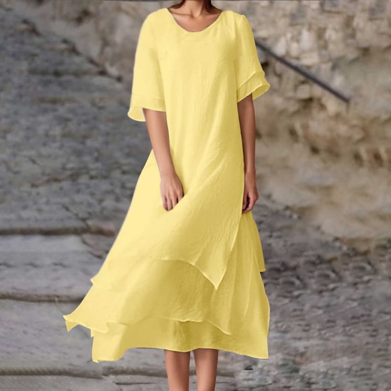 slim fit dress slacks High-Low White Graduation Dress with Lace Ruffle White / 4