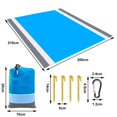 thumbnail image 2 of Picnic Plegable Manta De Playa Impermeable Manta Plegable Para Acampar Viajes Senderismo qarigey OD013272-00, 2 of 6