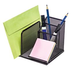 Rolodex Mesh Collection Desk Organizer Black 22171 Walmart