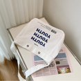 thumbnail image 2 of EIMELI Travel Bag Library Book Bag Resusable Shoulder Tote Bag Handbag for Shopping School Travel, 2 of 8