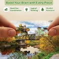 thumbnail image 3 of Railway Bridge Pink Sky Puzzle 1000 Piece Rectangular Tube Gift Jigsaw Puzzle, 3 of 7