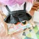 thumbnail image 3 of 20cm Plush Doll Headdress White Shirt Strap Dress 8in Doll Clothes 26-27s, 3 of 4