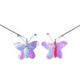 thumbnail image 3 of Cat Wand Toy Refill Butterfly 2PCS Bell Kitten Toy Replacement Cat Toy Accessory, 3 of 10