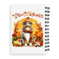 thumbnail image 2 of Happy Thanksgiving Australian Shepherd Give Thanks Fall Beanie Scarf Welcome Spiral Bound Journal Aussie Dog Lover Gifts 5x7in Spiral Notebook - 00020, 2 of 5