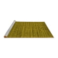 thumbnail image 2 of Ahgly Company Machine Washable Indoor Rectangle Abstract Yellow Contemporary Area Rugs, 5' x 8', 2 of 4