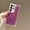 Purple, variant on Case for Samsung Galaxy S25 Ultra, Glitter Diamond Rhinestone Edge Shiny Bling Sparkly Back Cover for Women Girls Cute Shockproof Non-Yellowing Case for Samsung Galaxy S25 Ultra, Pink
