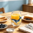 thumbnail image 4 of Clearance! STIJGGN Artisanal Glass Cups, Ocean Animal Whale Artisan Glassware Collection for Fresher Sips, Novelty Ocean Drinking Stemless Wine Glasses, Gift for Ocean Lovers, 4 of 4