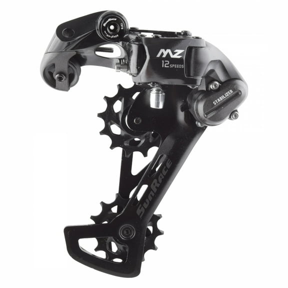 Sunrace RDMZ600 12sp Rear Derailleur, Med, Black NLS