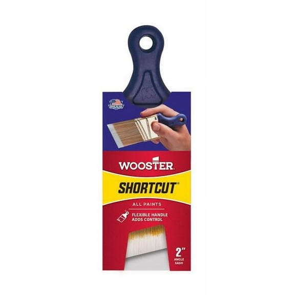 1 Pc, Wooster Shortcut 2 In. Angle Paint Brush