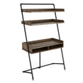 thumbnail image 4 of Furniture of America Annders 42-inch Leaning Desk, Reclaimed Brown Oak, 4 of 10