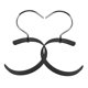 thumbnail image 5 of Raindrops 2Ud Organizador De Cinturones Giratorio Negro Para Closet Con Para Sombreros Bufandas Y Bolsos, 5 of 8