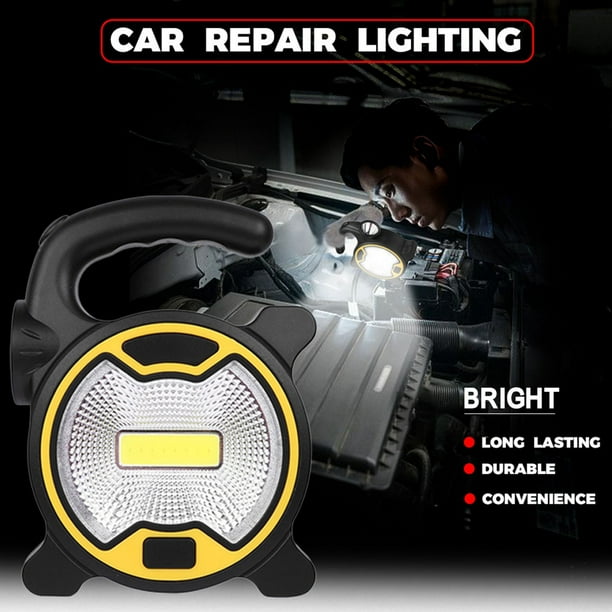 Luz de Camping Brillante para Exteriores, Lámpara de Senderismo, Luz Solar Led para Camping