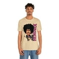 thumbnail image 2 of Jimi Hendrix Cartoon Portrait T-Shirt, Black History Icon, Vintage Music, 2 of 5