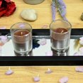 thumbnail image 3 of Chandelle Zest, Bougies Votives 12 Pcs, Verre Rond Brun, 3 of 6